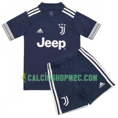 Juventus Bambino Maglia Trasferta 2020/2021 Manica Corta (+ Pantaloncini)